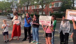 Calais : Manifestation en soutien au collectif écologiste Les Soulèvements de la Terre