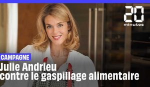 Alimentation : Julie Andrieu, contre le gaspillage alimentaire