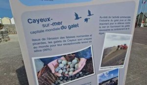 Cayeux-sur-mer : des tapis pour descendre la plage de galets