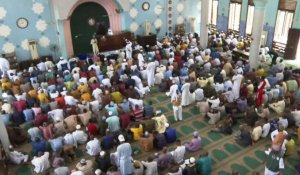 Lagos : prières du vendredi avant la fin du Ramadan et les célébrations de l'Aïd el-Fitr