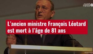 VIDÉO. L’ancien ministre François Léotard est mort à l’âge de 81 ans