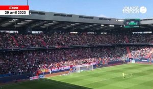 VIDÉO. Réforme des retraites : au stade Malherbe de Caen, les spectateurs oublient les cartons rouges