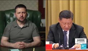 Xi assure à Zelensky être "du côté de la paix" et prône "la négociation"