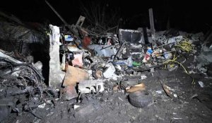 Ukraine: plusieurs maisons détruites par des frappes russes dans la région de Kharkiv