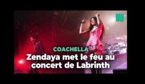 Zendaya créé la surprise à Coachella en rejoignant Labrinth sur scène