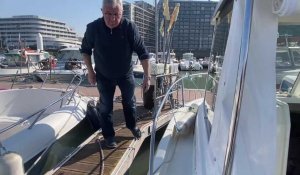 Le Havre. En mer avec Patrick Gobbé, pêcheur au bar de ligne