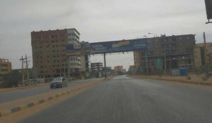 Soudan: rues quasi désertes à Khartoum alors que les combats se poursuivent