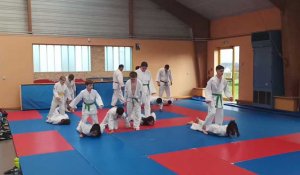 À l'entraînement du Judo club fauvillais