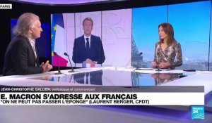 Allocution d’E. Macron : va-t-il réussir à apaiser les tensions ?