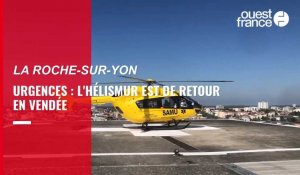 L'hélicoptère des urgences est de retour en Vendée