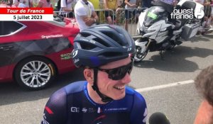 VIDÉO. Tour de France : David Gaudu s’attend à une « grosse bataille » dans Marie-Blanque 