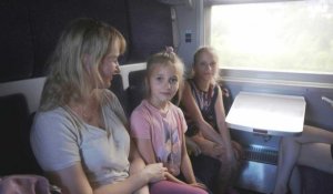 Dans les trains en Ukraine, des nouveaux compartiments réservés aux femmes