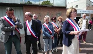 Rassemblement devant la mairie de Denain contre les dégradations commises suite au décès de Nahel