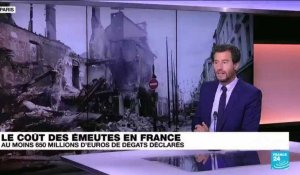Émeutes en France : au moins 650 millions d'euros de sinistres déclarés