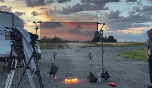 Tournage de la série "Dans l'ombre" à Cambrai 