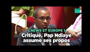 Pap Ndiaye, critiqué après ses propos sur CNews et Europe 1, répond « liberté d’expression »