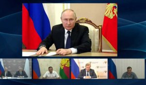 Pont de Crimée: Poutine demande de renforcer la sécurité