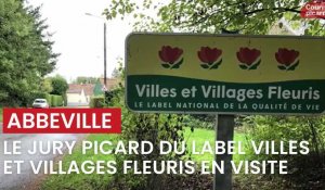 Le jury régional du label "Villes et Villages Fleuris" en visite à Abbeville