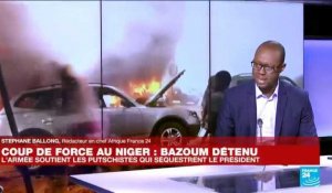 Coup de force au Niger : "on s'oriente vers un coup d'État qui est en train d'être consommé"