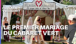 Le premier mariage du Cabaret Vert