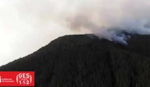 Un vaste incendie de forêt ravage l'île espagnole de Tenerife