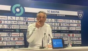 Ligue 2. Régis Brouard (SC Bastia) : "On est dans l'urgence mais il ne faut pas se précipiter"