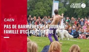 VIDEO.  A Caen, la journée famille d'Eclat(s) de rue a ravi les enfants