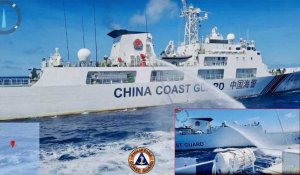 Tensions entre des garde-côtes chinois et philippins en mer de Chine méridionale