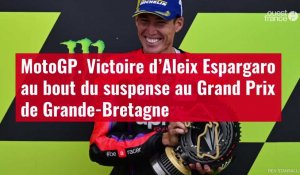 VIDÉO. MotoGP. Victoire d’Aleix Espargaro au bout du suspense au Grand Prix de Grande-Bret