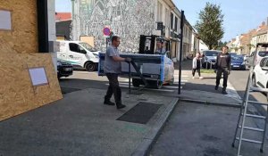 Boulogne : au Chemin Vert, un commerce accueille du matériel après les émeutes