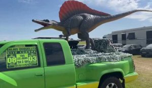 La Jurassic Expo invitée à partir du terrain face à Cité Europe