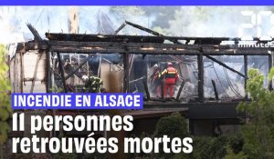 Incendie d'un gîte en Alsace : 11 personnes retrouvées mortes