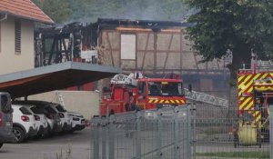 VIDÉO. Alsace : onze personnes sont mortes dans l'incendie d'un gîte