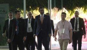 Le président de la COP28 arrive au sommet de l'Organisation du traité de coopération amazonienne