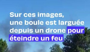 Biscarosse : Il veut lutter contre les feux de forêt avec son drone et sa boule anti-incendie