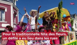Journée de fête dans les rues de Cayeux-sur-Mer et à la gare