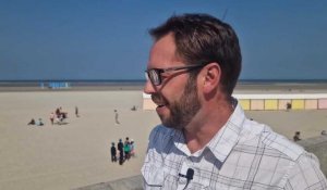 Berck-sur-Mer la plus grande plage de sable fin des Hauts de France, Adrien Duflos, directeur de l'office de tourisme.