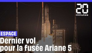 Espace : La fusée Ariane 5 a effectué son dernier vol 