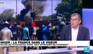Niger : la France dans le viseur, selon les putschistes, Paris "veut intervenir militairement"