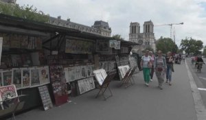 JO 2024: les bouquinistes parisiens refusent de déménager pour la cérémonie d'ouverture