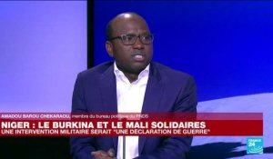 "Le Mali et le Burkina Faso doivent sécuriser leurs capitales avant de penser intervenir au Niger"