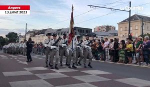 VIDÉO. Des centaines de personnes ont suivi le défilé militaire du 14 Juillet à Angers