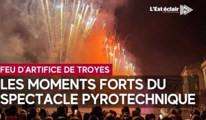 Revivez le feu d'artifice 2023 de la Ville de Troyes comme si vous y étiez