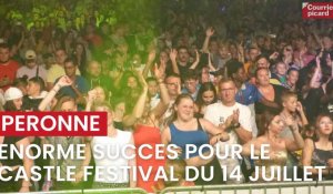 Péronne: énorme succès pour le Castle Festival le 14 juillet 