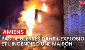 Explosion et incendie d'une maison à Amiens : le bilan