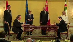 La Tunisie et l'UE signent un "partenariat stratégique"