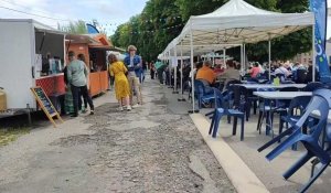 Ambiance à la guinguette à Saint-Omer