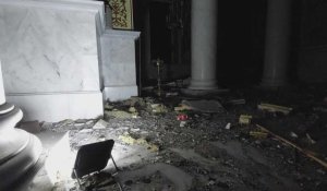 Ukraine: une cathédrale historique d'Odessa endommagée après une frappe nocturne