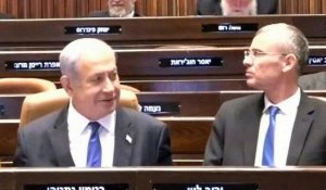 Israël: Netanyahu arrive au Parlement pour un vote sur la réforme judiciaire controversée