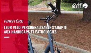 VIDÉO. Leur vélo, unique en France, s'adapte aux handicaps et pathologies pour faciliter le retour à l'activité physique